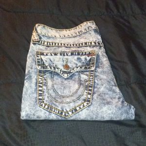 Acid Wash True Religion Jean's (size 36)